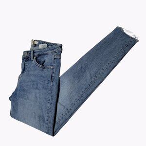 H&M Conscious Jeans Womens Size 2 Skinny Mid Rise Medium Wash Denim Pants